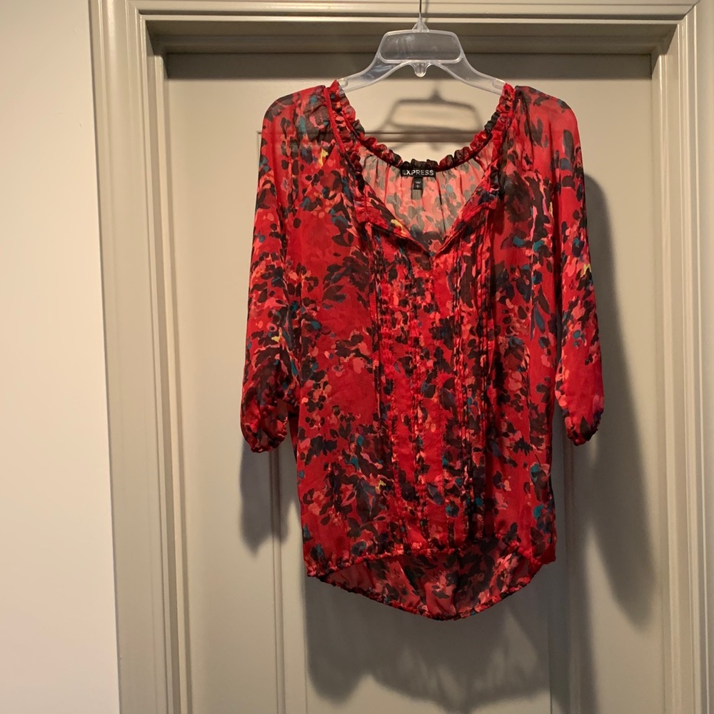 Express Floral Patterned Blouse